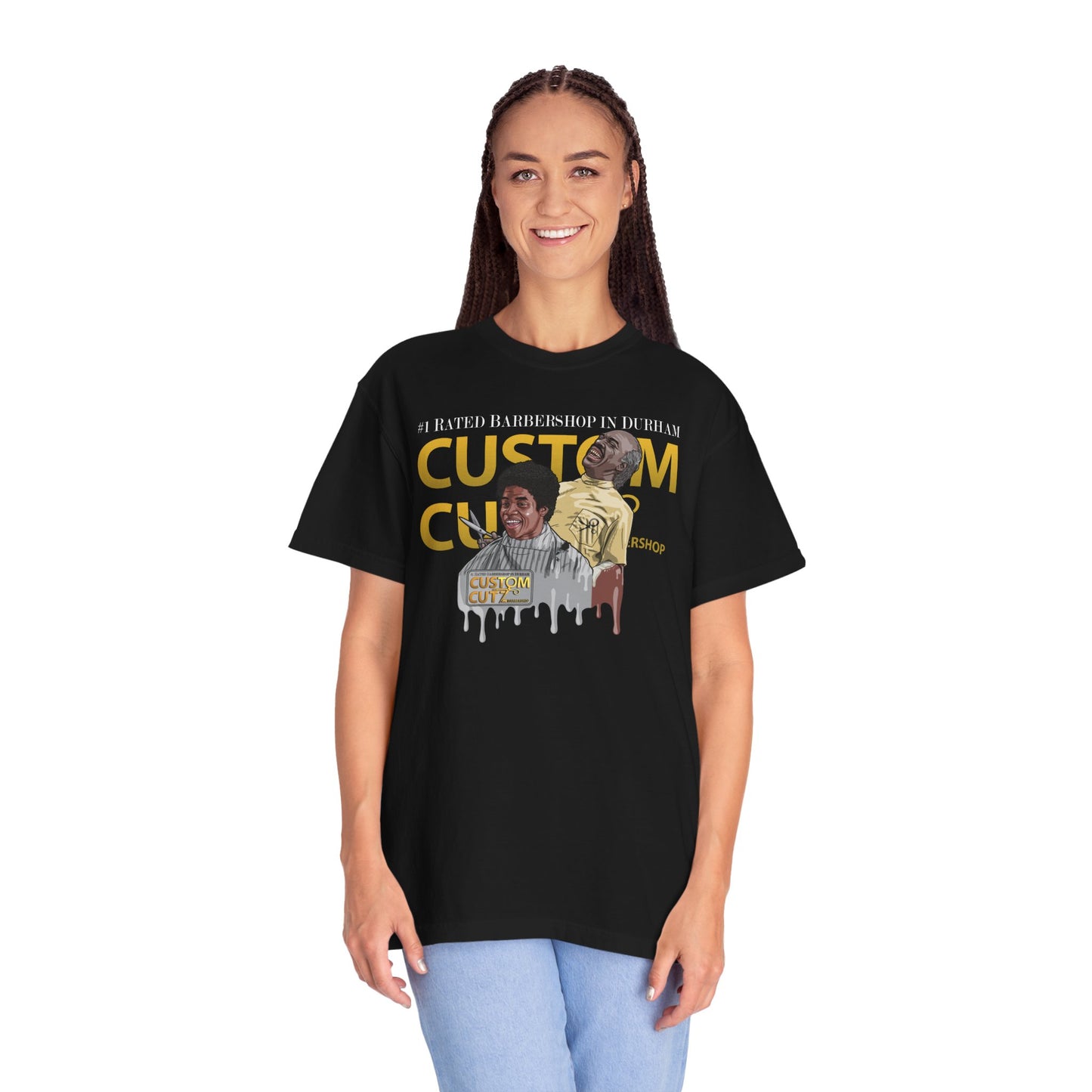 Custom Cutz Unisex Garment-Dyed T-shirt