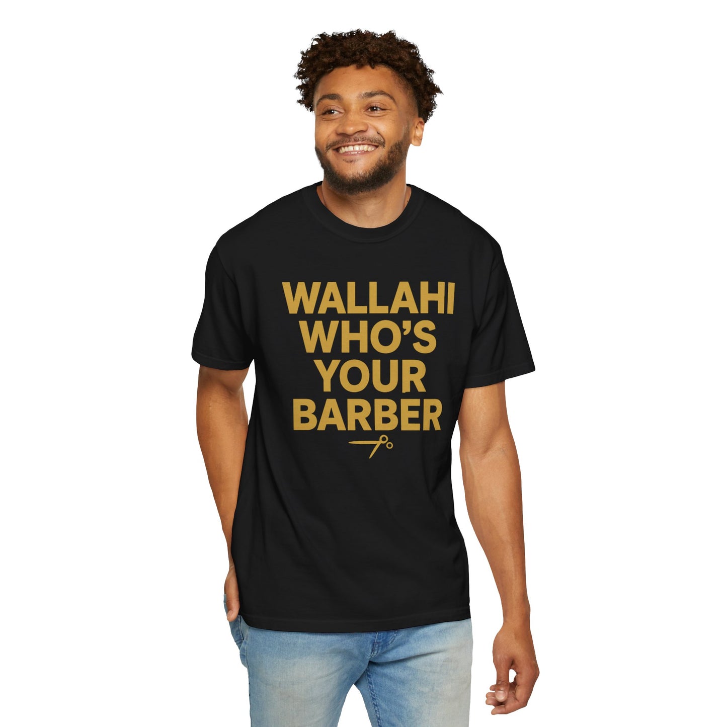 Who's Your Barber Unisex Garment-Dyed T-shirt