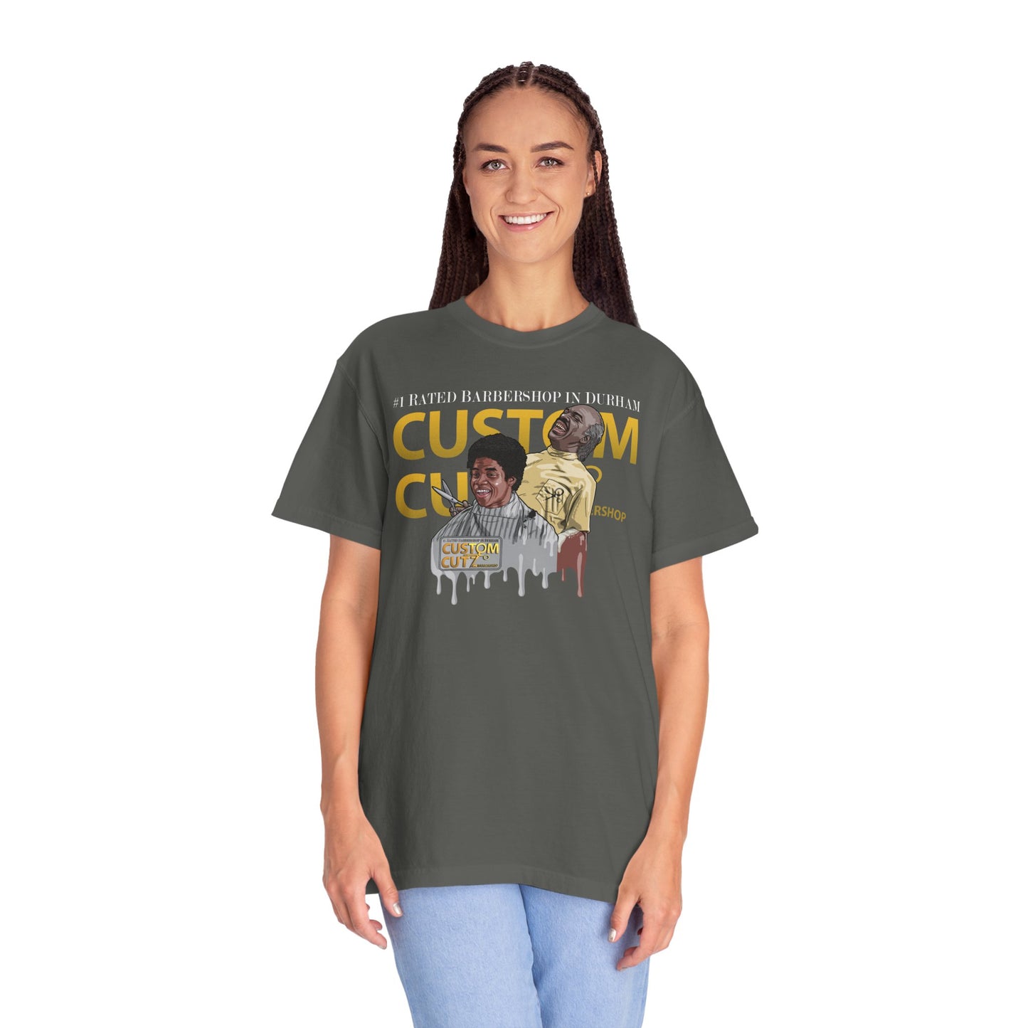 Custom Cutz Unisex Garment-Dyed T-shirt