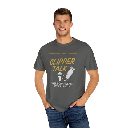Clipper Talk Unisex Garment-Dyed T-shirt