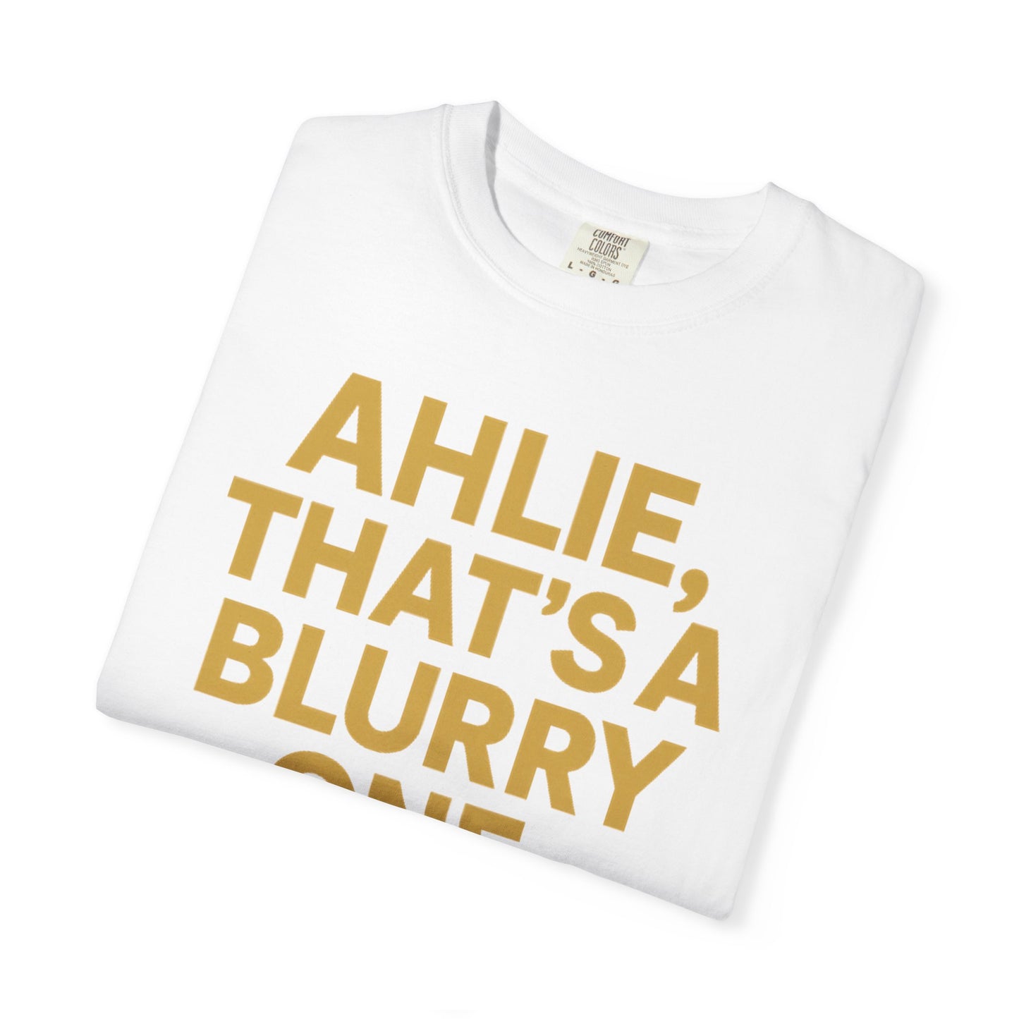 Blurry One Unisex Garment-Dyed T-shirt