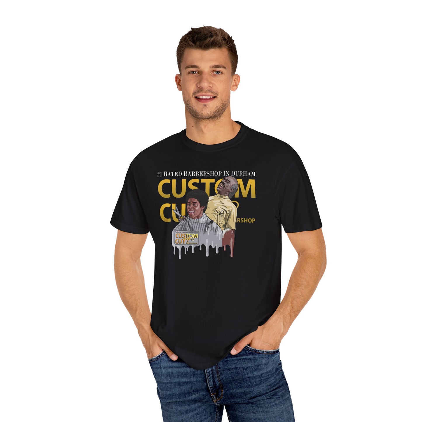 Custom Cutz Unisex Garment-Dyed T-shirt