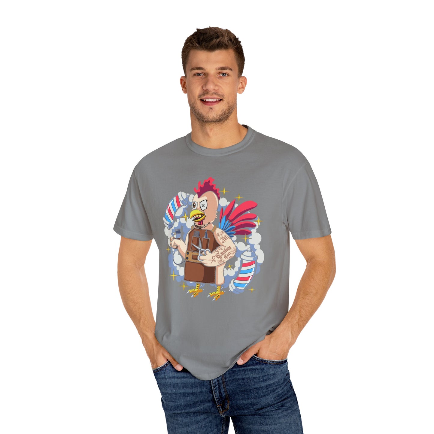 Custom Cutz Unisex Garment-Dyed T-shirt