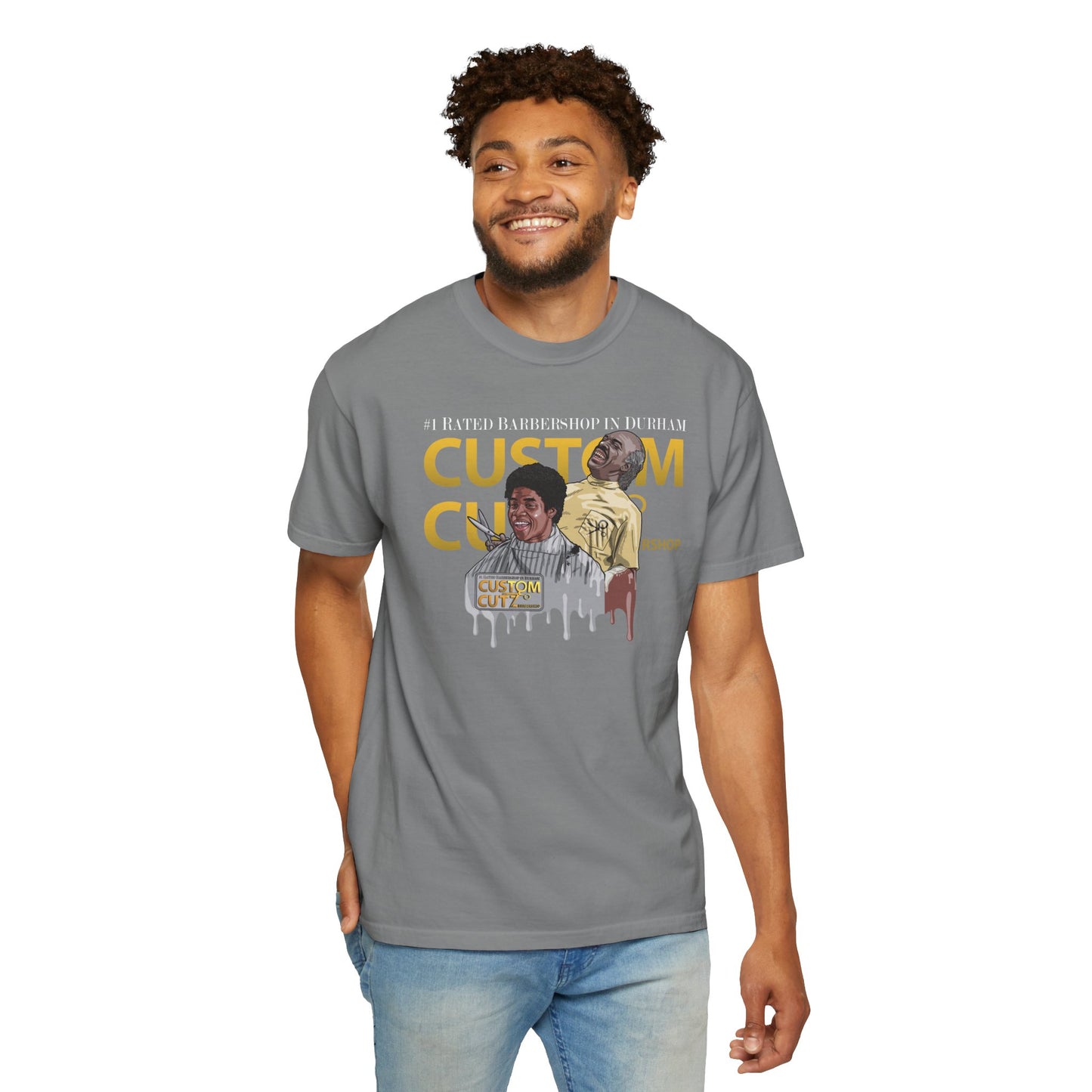 Custom Cutz Unisex Garment-Dyed T-shirt