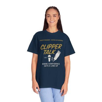 Clipper Talk Unisex Garment-Dyed T-shirt