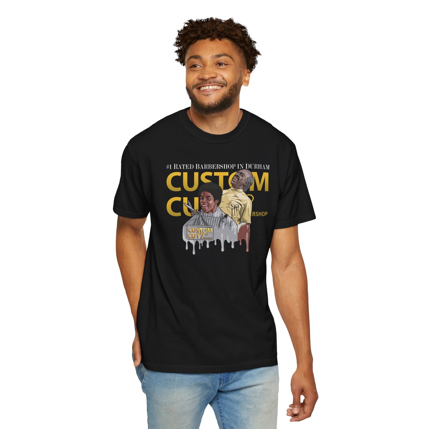 Custom Cutz Unisex Garment-Dyed T-shirt
