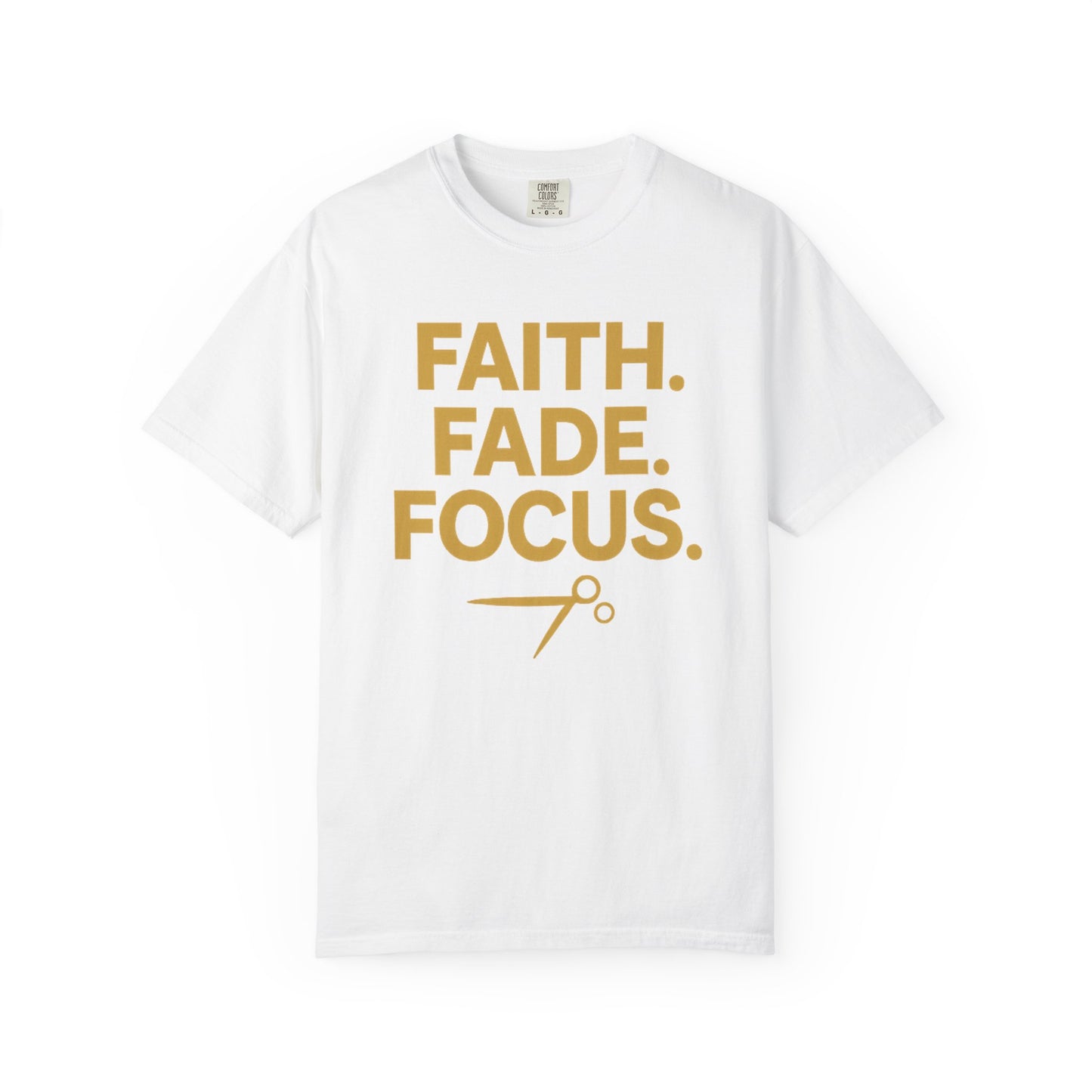 Faith Fade Focus Unisex Garment-Dyed T-shirt