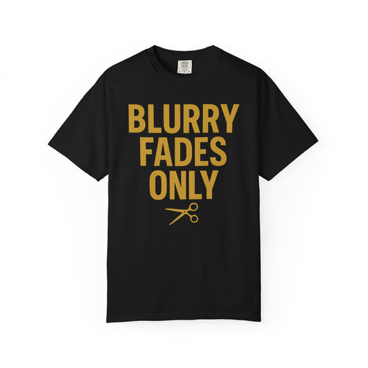 Blurry Fades Only Unisex Garment-Dyed T-shirt
