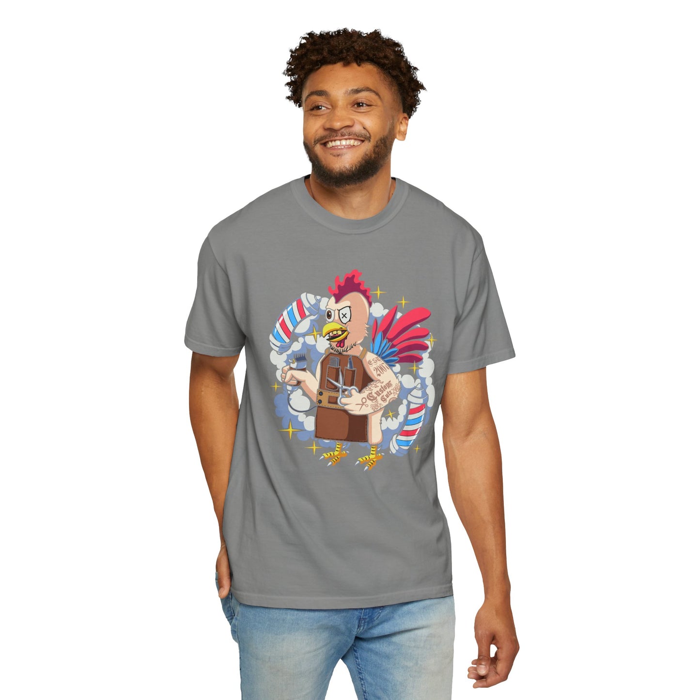 Custom Cutz Unisex Garment-Dyed T-shirt