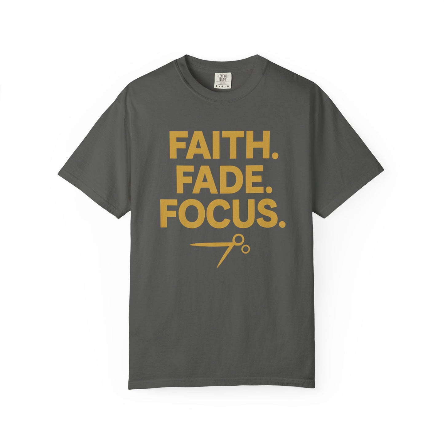 Faith Fade Focus Unisex Garment-Dyed T-shirt