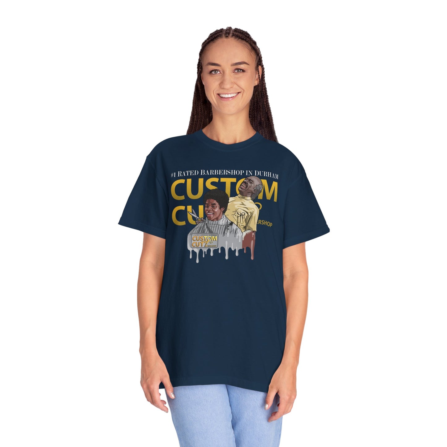 Custom Cutz Unisex Garment-Dyed T-shirt