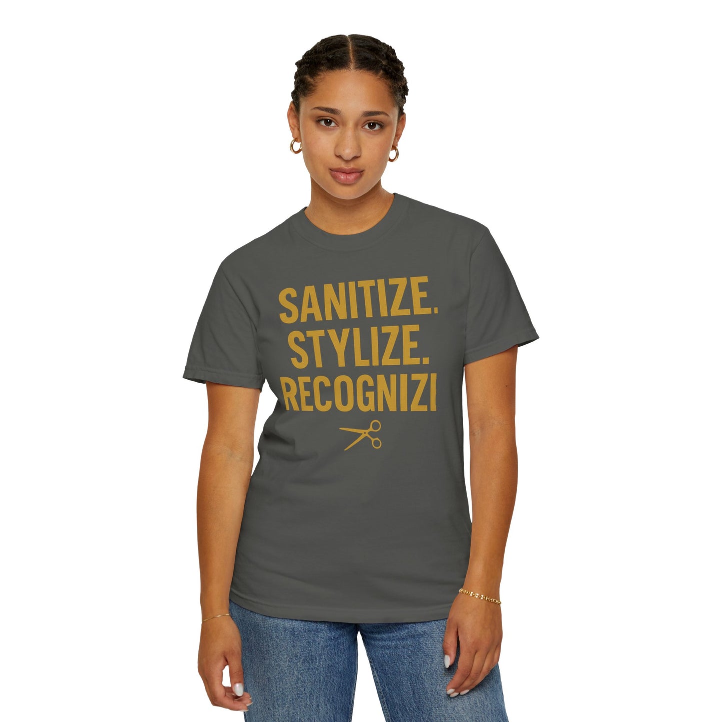 Sanitize Stylize Unisex Garment-Dyed T-shirt