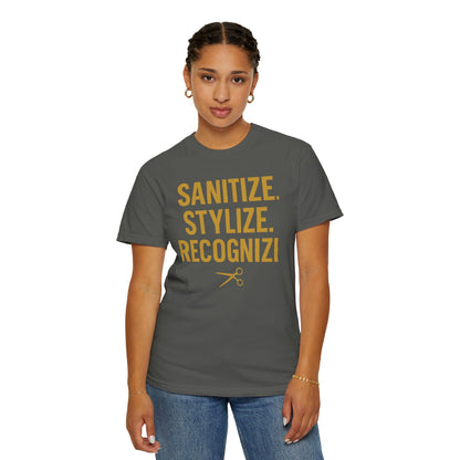 Sanitize Stylize Unisex Garment-Dyed T-shirt