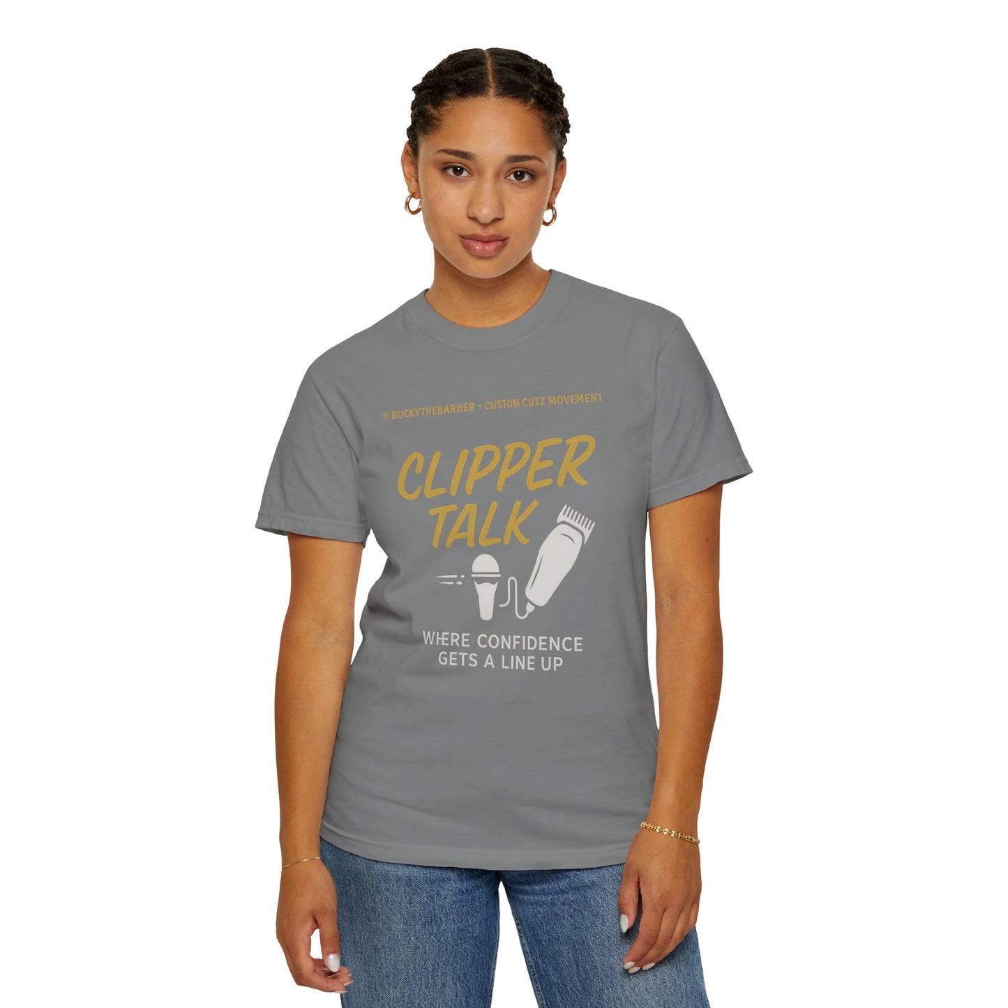Clipper Talk Unisex Garment-Dyed T-shirt