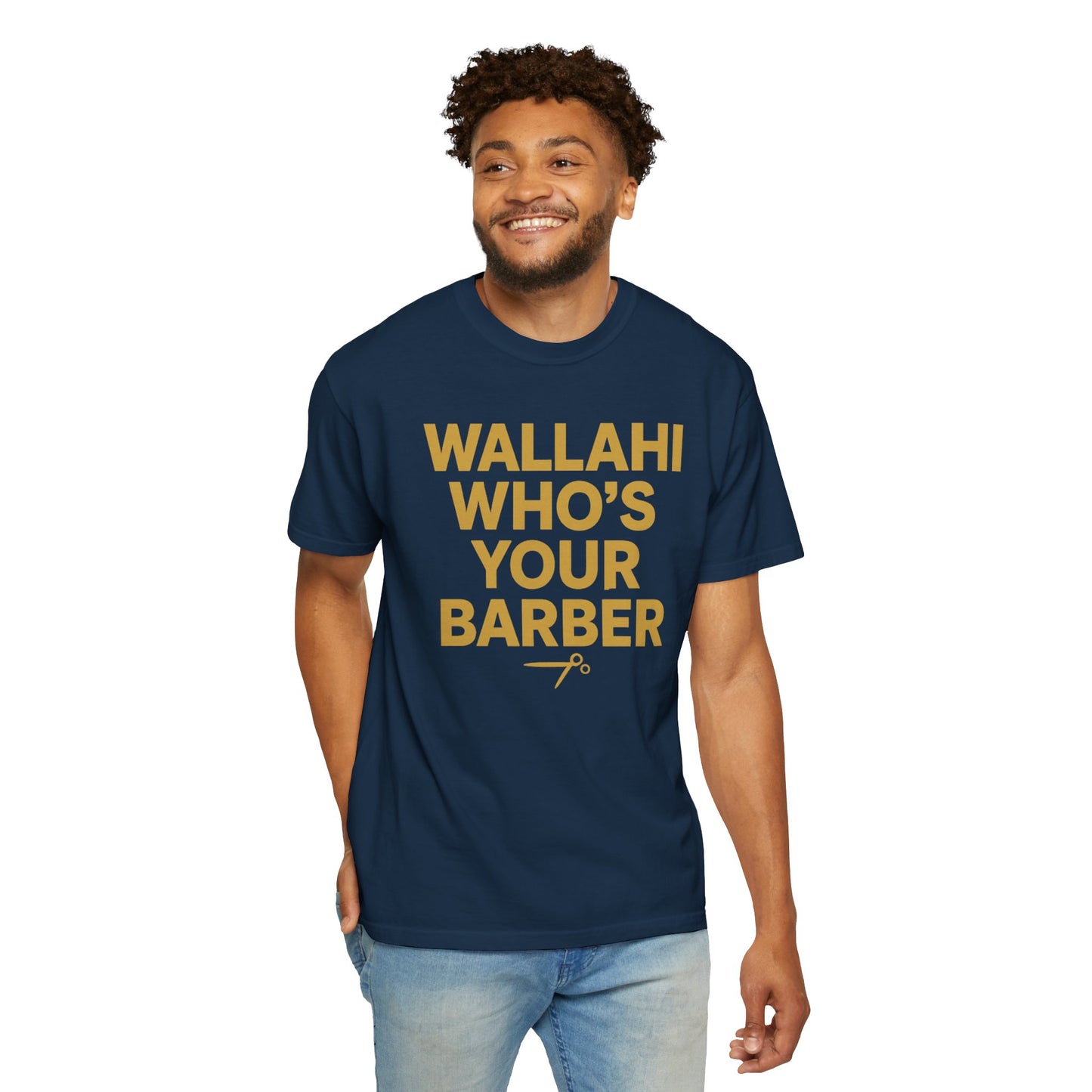 Who's Your Barber Unisex Garment-Dyed T-shirt