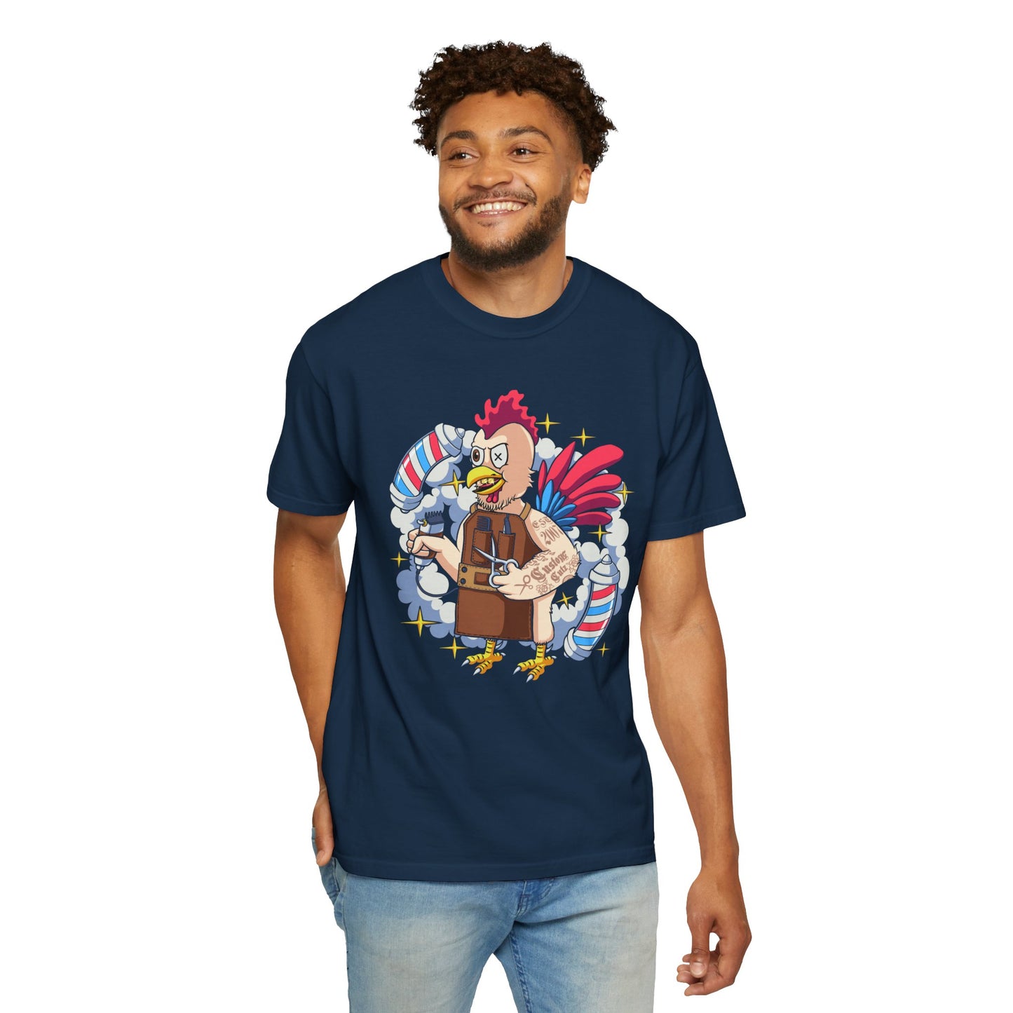 Custom Cutz Unisex Garment-Dyed T-shirt