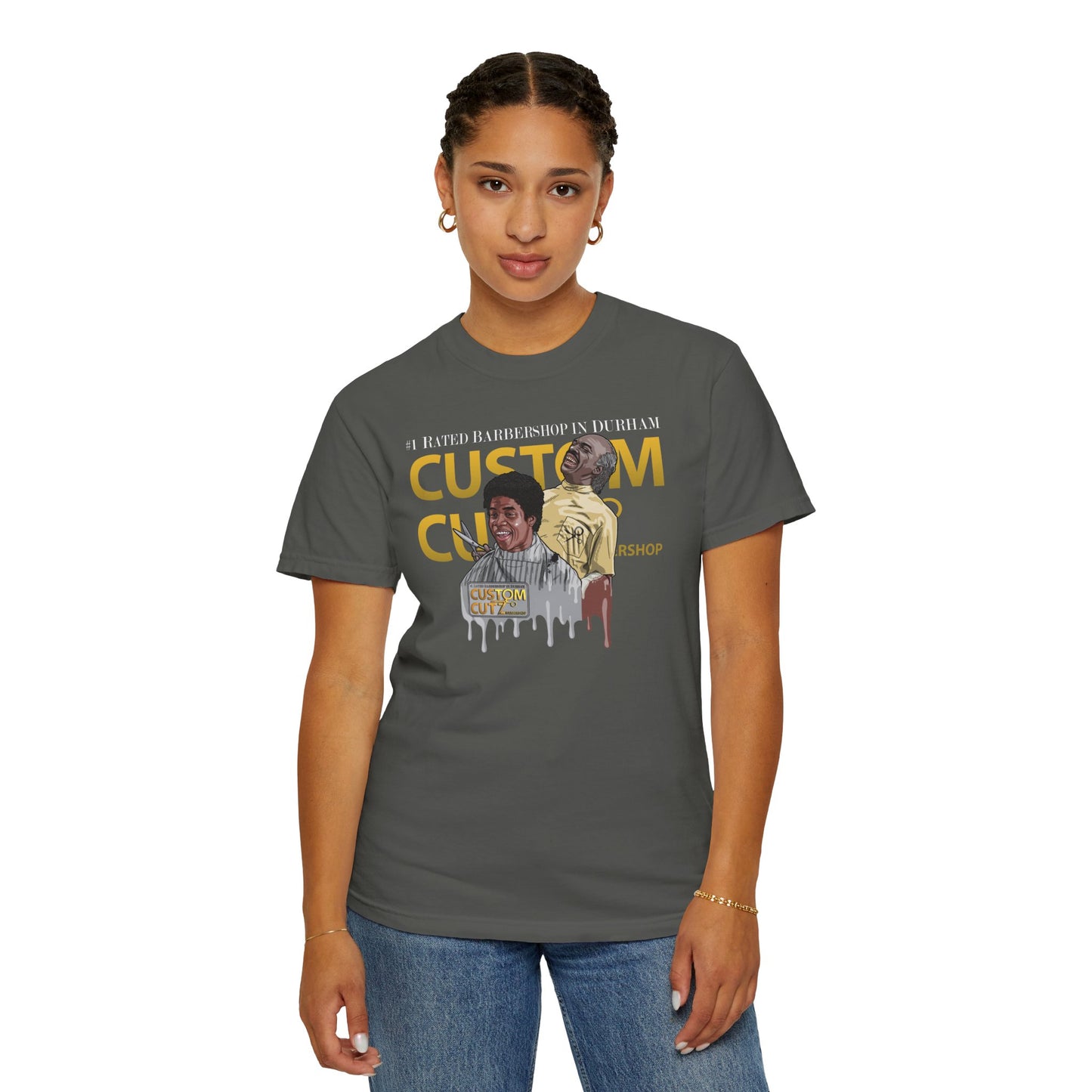 Custom Cutz Unisex Garment-Dyed T-shirt