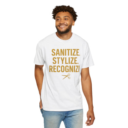 Sanitize Stylize Unisex Garment-Dyed T-shirt