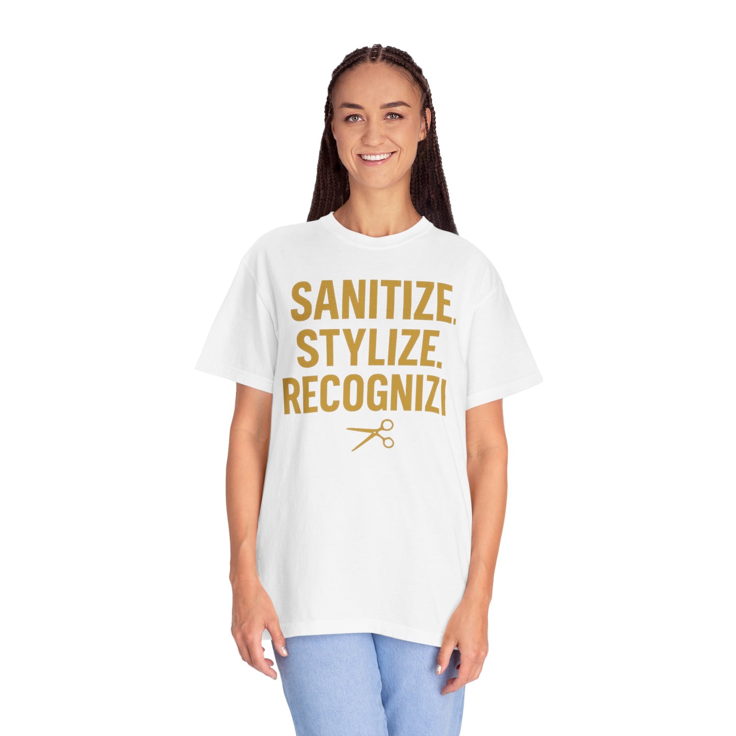 Sanitize Stylize Unisex Garment-Dyed T-shirt