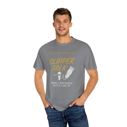Clipper Talk Unisex Garment-Dyed T-shirt