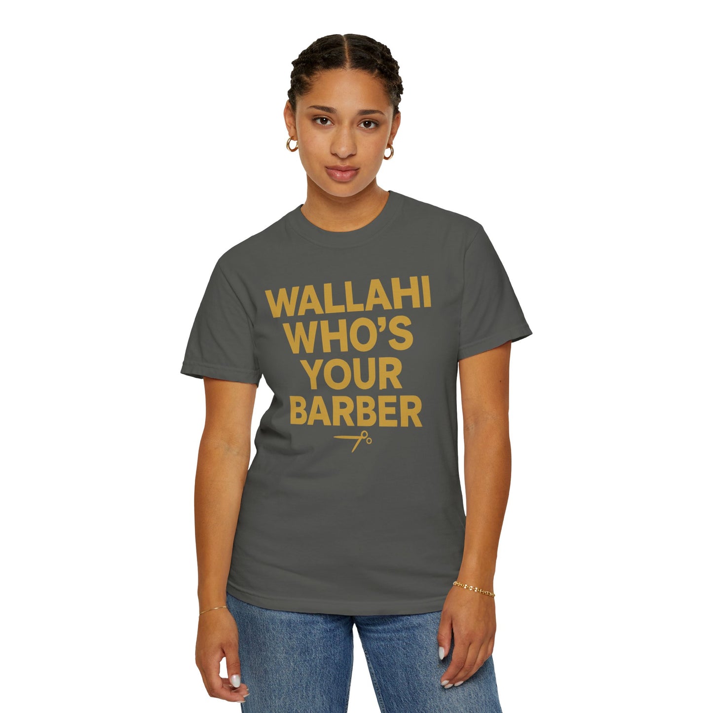 Who's Your Barber Unisex Garment-Dyed T-shirt
