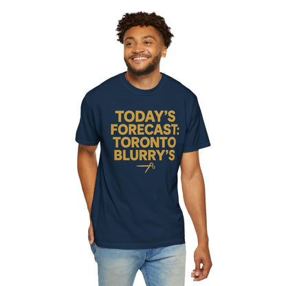 Forecast Toronto Unisex Garment-Dyed T-shirt
