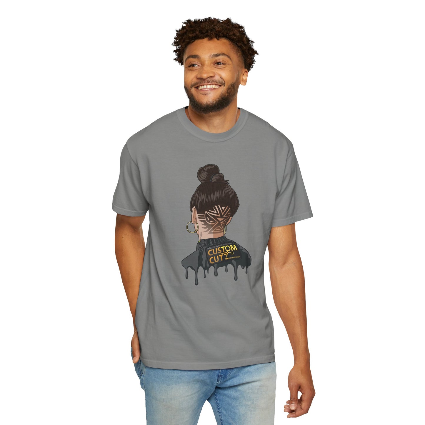 Custom Cutz Unisex Garment-Dyed T-shirt
