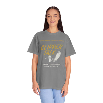 Clipper Talk Unisex Garment-Dyed T-shirt