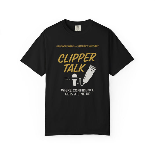 Clipper Talk Unisex Garment-Dyed T-shirt