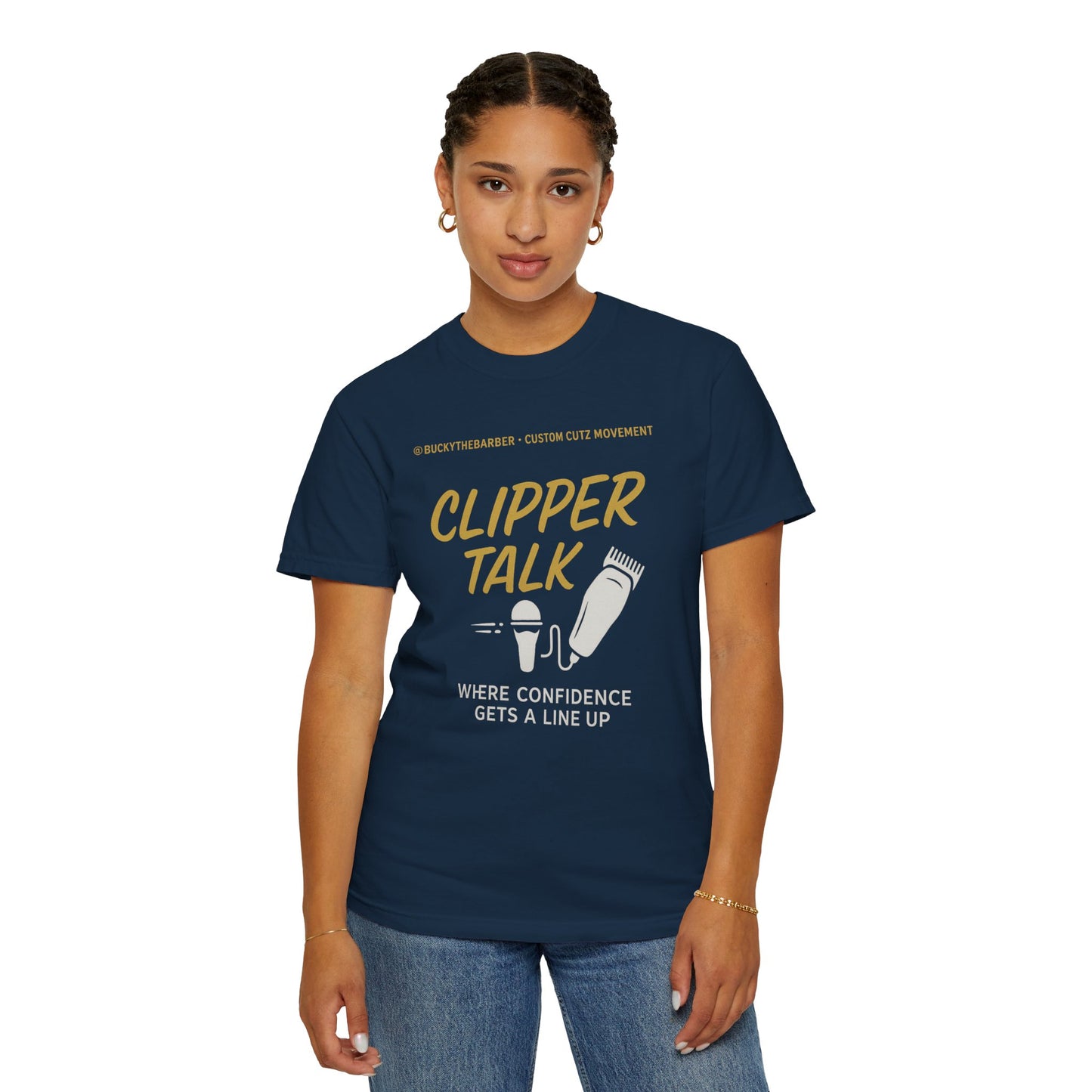 Clipper Talk Unisex Garment-Dyed T-shirt