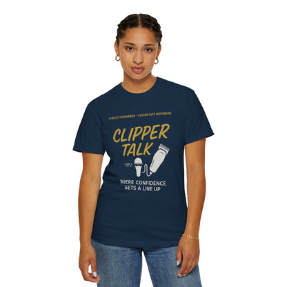 Clipper Talk Unisex Garment-Dyed T-shirt