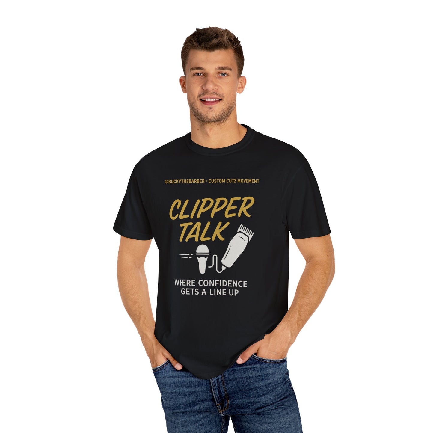 Clipper Talk Unisex Garment-Dyed T-shirt
