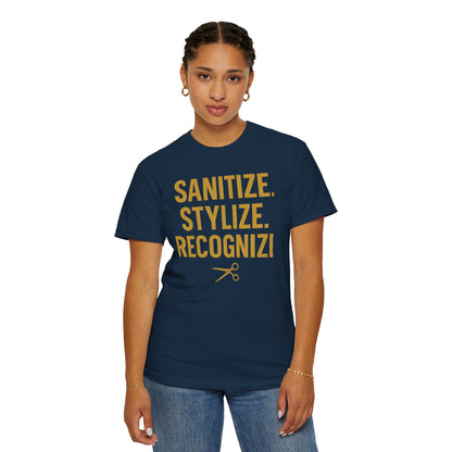 Sanitize Stylize Unisex Garment-Dyed T-shirt