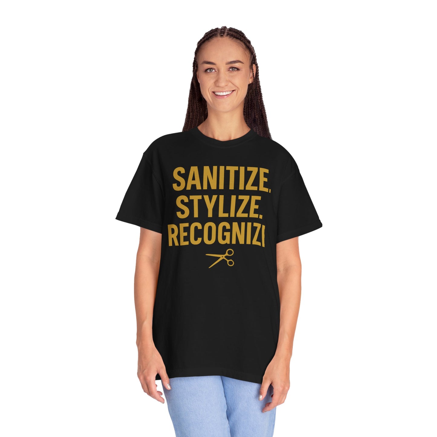 Sanitize Stylize Unisex Garment-Dyed T-shirt
