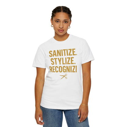 Sanitize Stylize Unisex Garment-Dyed T-shirt