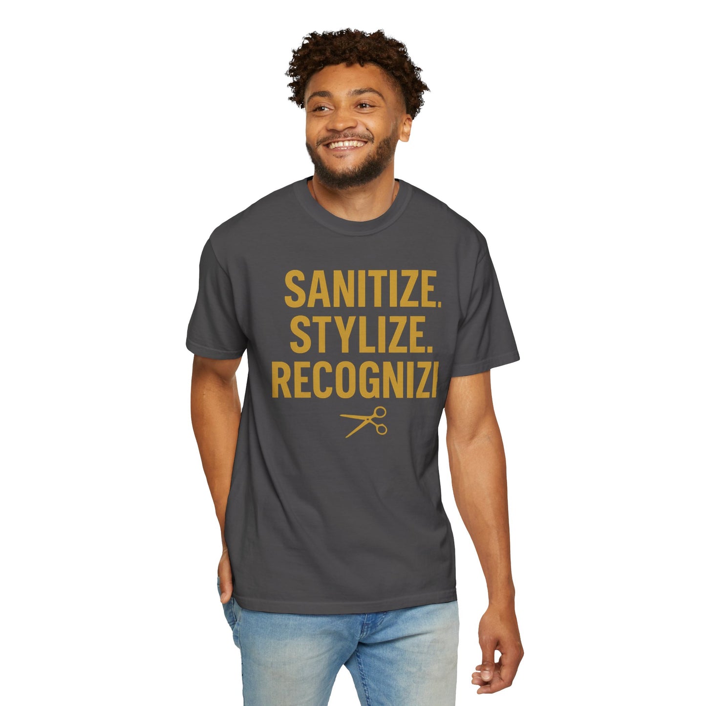 Sanitize Stylize Unisex Garment-Dyed T-shirt