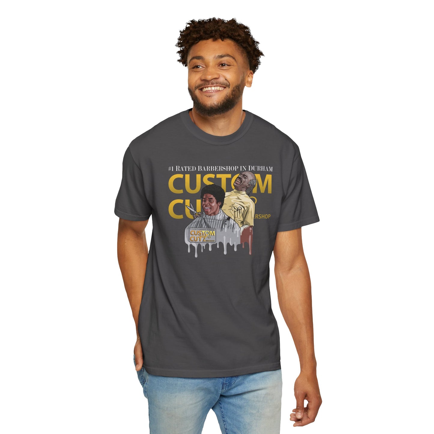 Custom Cutz Unisex Garment-Dyed T-shirt