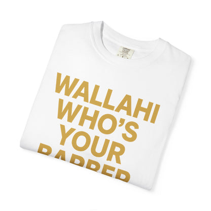 Who's Your Barber Unisex Garment-Dyed T-shirt