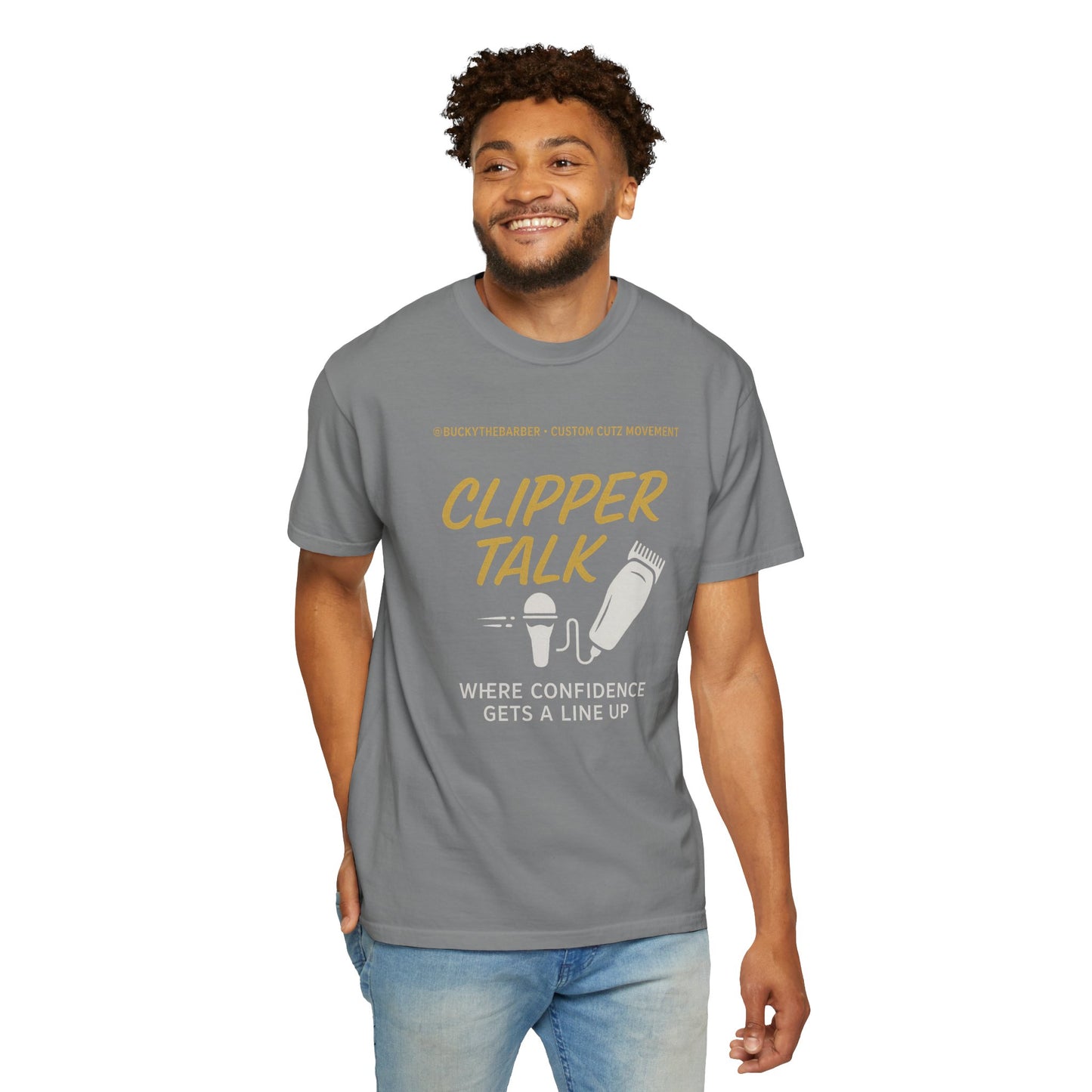 Clipper Talk Unisex Garment-Dyed T-shirt