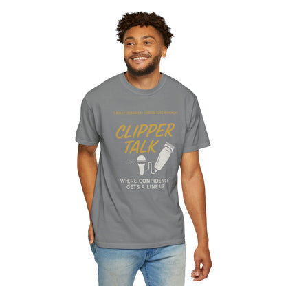 Clipper Talk Unisex Garment-Dyed T-shirt