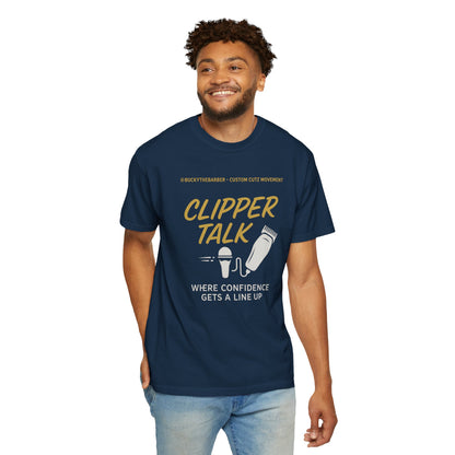 Clipper Talk Unisex Garment-Dyed T-shirt