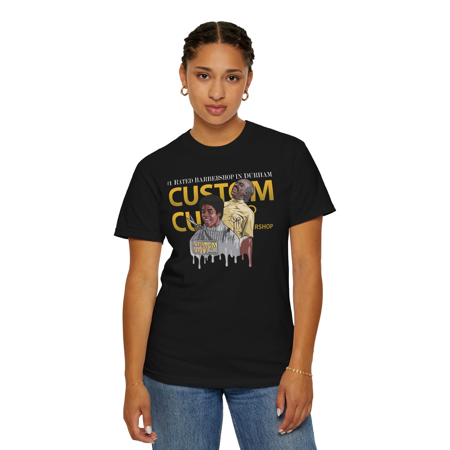 Custom Cutz Unisex Garment-Dyed T-shirt