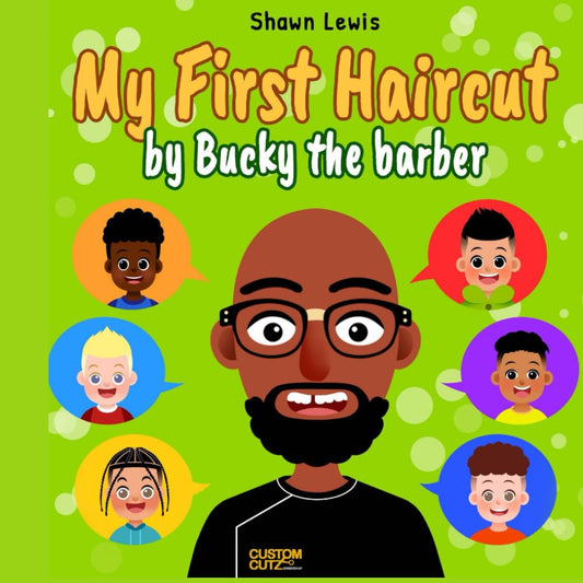 Children's books Buckythebarber My First Haircut - Bucky Paperback