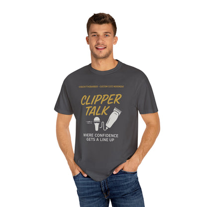 Clipper Talk Unisex Garment-Dyed T-shirt