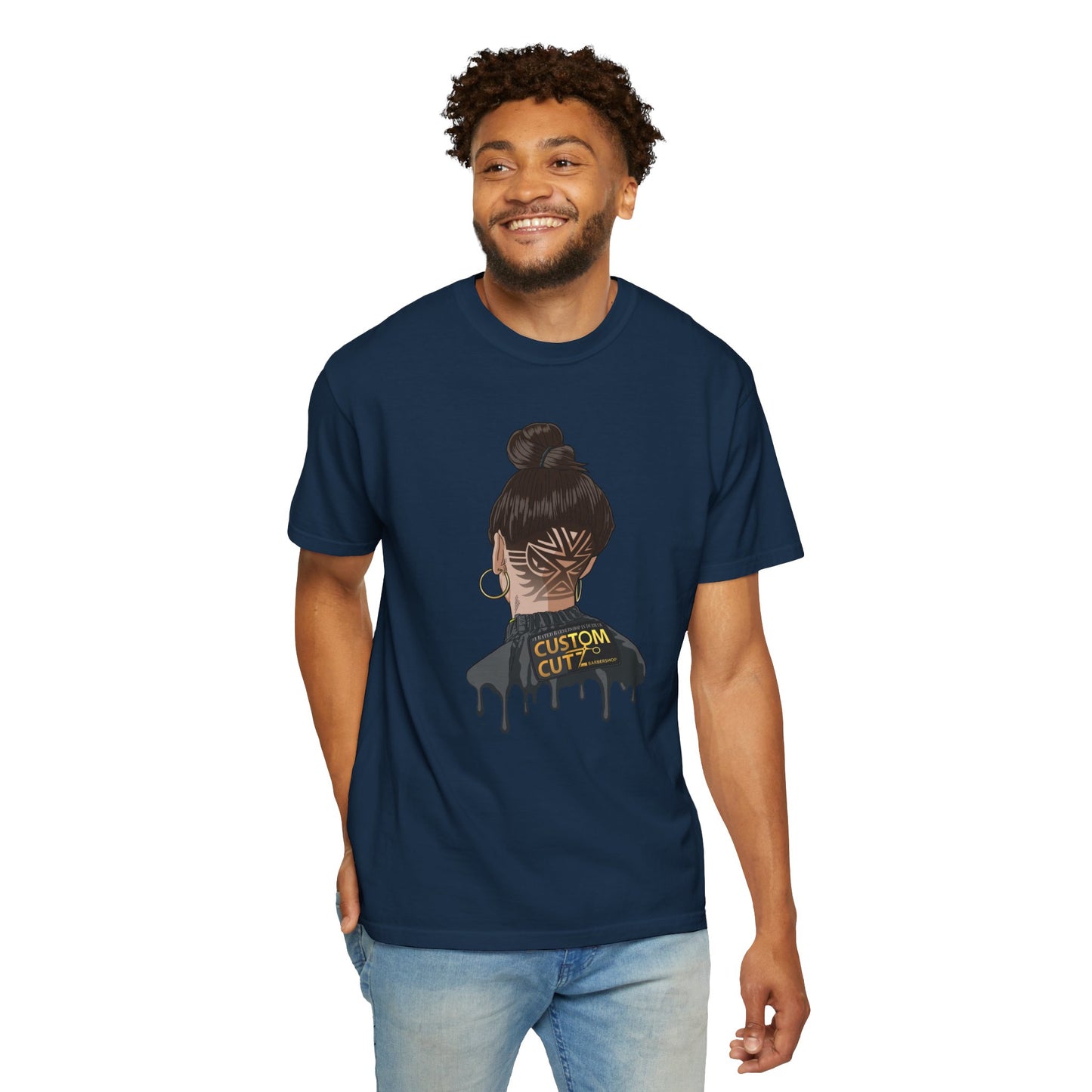 Custom Cutz Unisex Garment-Dyed T-shirt