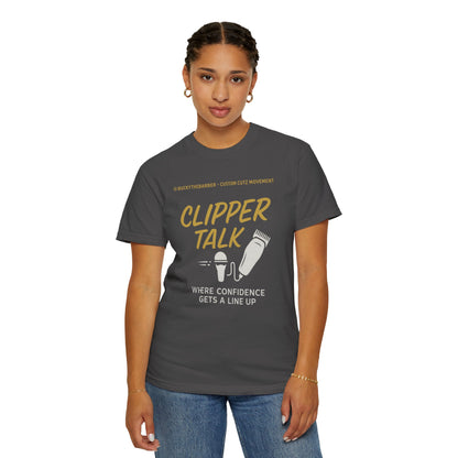 Clipper Talk Unisex Garment-Dyed T-shirt