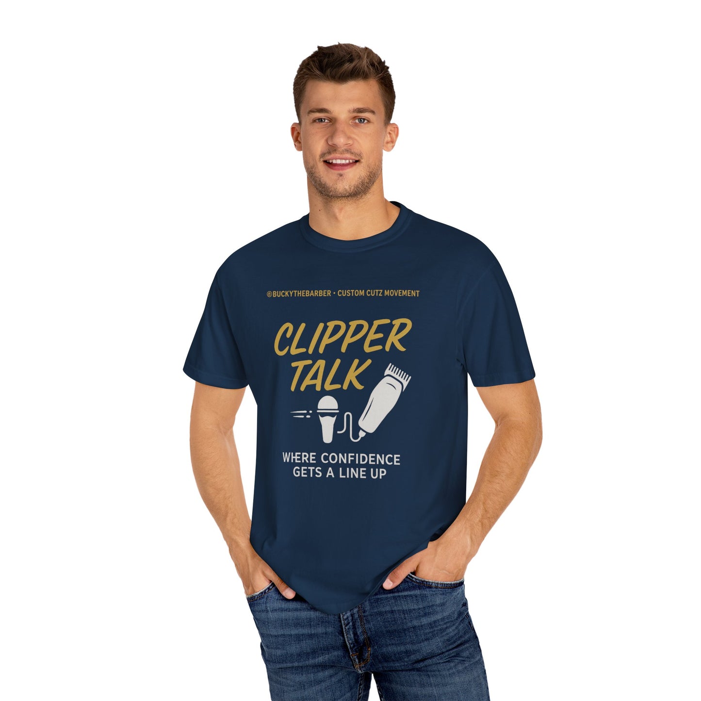 Clipper Talk Unisex Garment-Dyed T-shirt