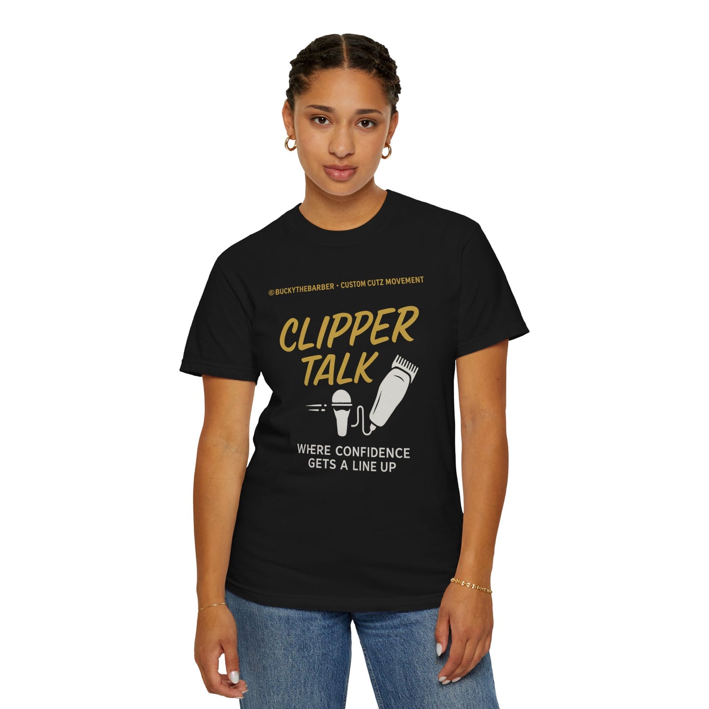 Clipper Talk Unisex Garment-Dyed T-shirt