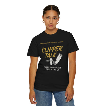 Clipper Talk Unisex Garment-Dyed T-shirt
