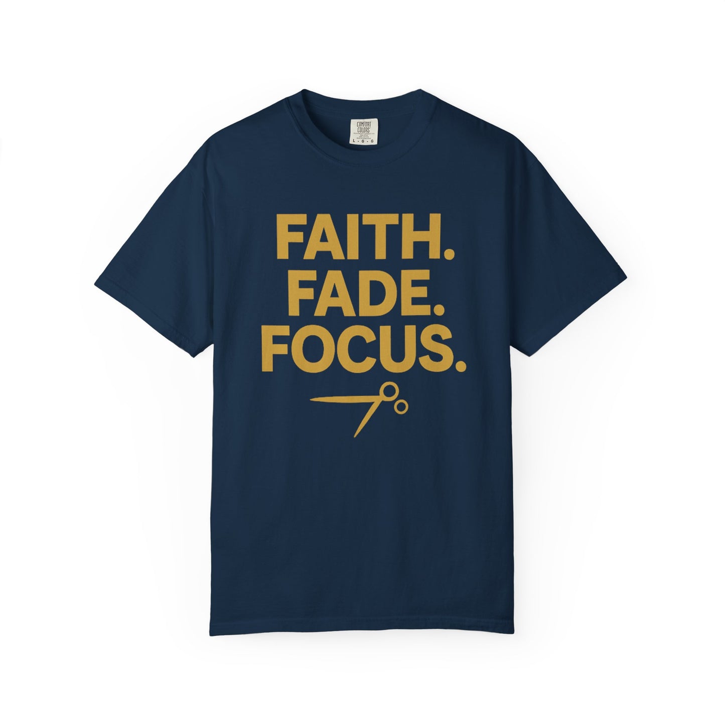 Faith Fade Focus Unisex Garment-Dyed T-shirt